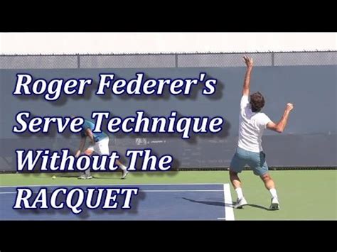 Roger federer uses what is called an eastern grip while. Roger Federer's Serve Technique - Racquet Digitally ...