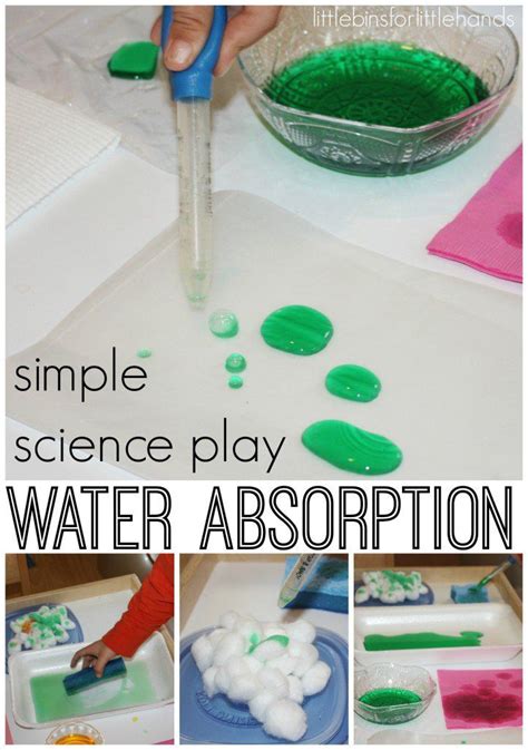 50 Fun Kids Science Experiments Little Bins For Little Hands Water