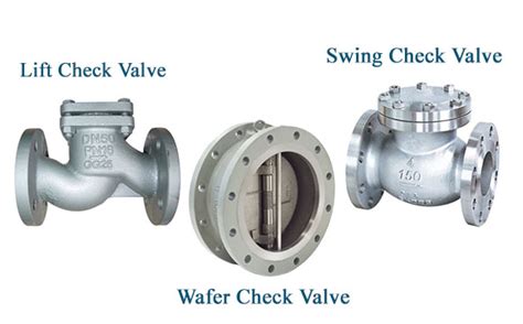 Types And Application Of Check Valves Saba Dejlah