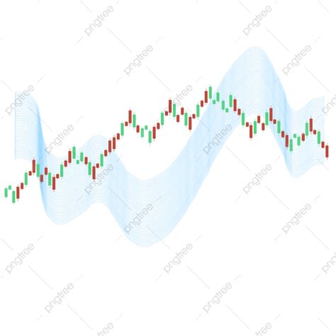 Stock Chart Clipart Transparent Background Stock K Line Chart Upward