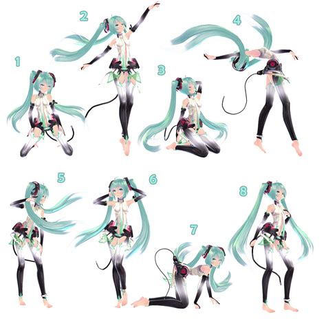 Mmd Pose Pack 1 Dl By Snorlaxin On Deviantart