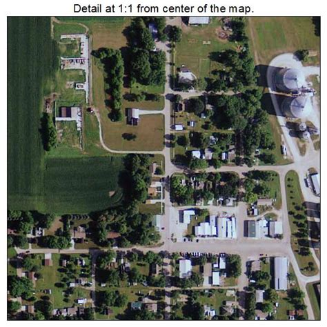 Aerial Photography Map Of Webb Ia Iowa