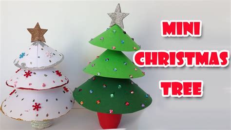 Diy Christmas Crafts Mini Christmas Tree Easy Ana