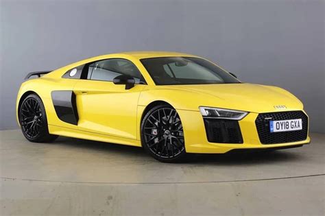 Vegas Yellow R8 V10 Plus 💛 Audi R8 V10 Plus Audi Audi R8