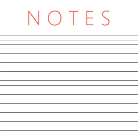 Free Printable Lined Note Paper Get What You Need For Free