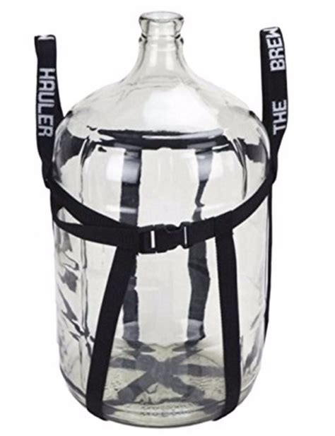 5 Gallon Carboy With Brew Hauler