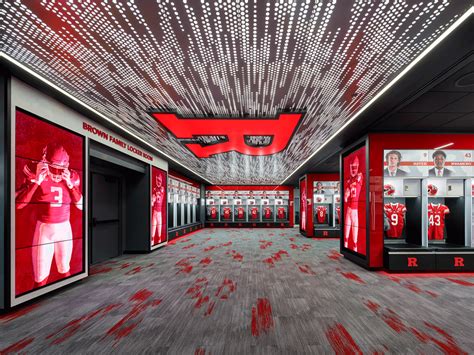 Rutgers University Football Locker Room Natoli Constructionnatoli