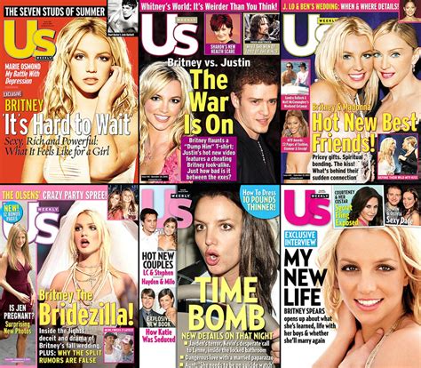 Britney Spears Us Weekly Covers Through The Years Us Weekly