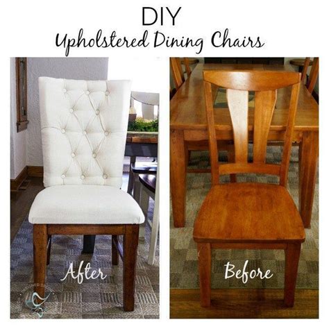 How To Reupholster A Dining Room Chair Seat And Back