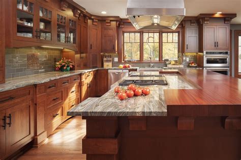 Having your kitchen cabinets renovated is a sure thing that you want to do, and having the desire to make it look more modern and fit to today's styles is this type of cabinet developed before the arts and crafts and the craftsman cabinet styles, and the similarities among the designs and structures. Arts & Crafts Kitchen - Crystal Cabinets