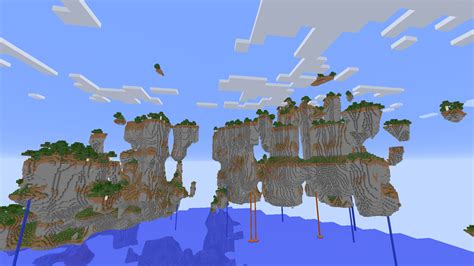 Amazing Floating Islands Customised Worlds Seeds Minecraft Java