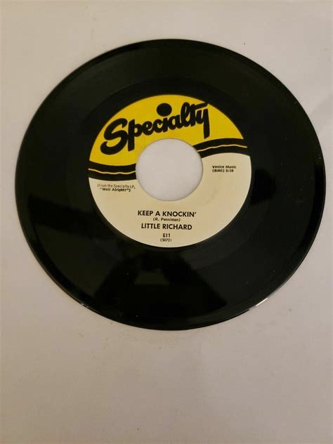 Little Richard Keep A Knockin Specialty 45rpm 7 Singlej645 Ebay