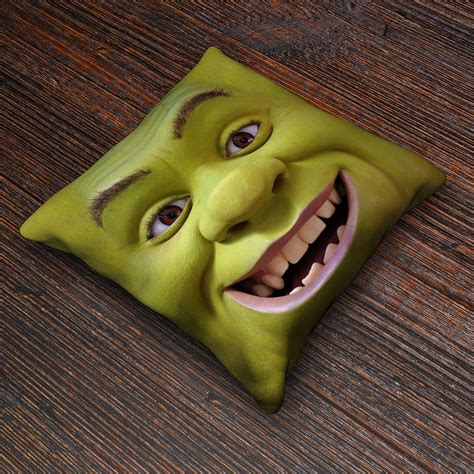 Shrek Pillow Dont You Need A God Of Memes Etsy