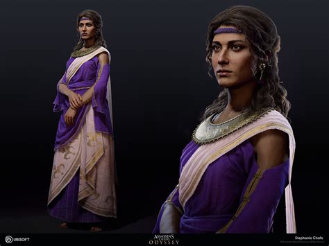 Artstation Aspasia Assassins Creed Odyssey Stephanie Chafe