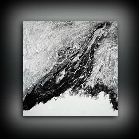 Extra Large Abstract Painting Print Abstract Canvas Print Black And