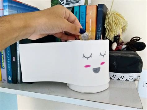 Diy Cofrinho Kawaii Estante Da Pipoca