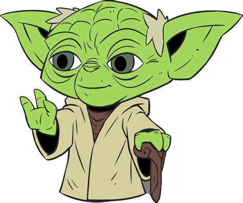 Download Star Wars Png Transparent Library Yoda Yoda Clipart Png