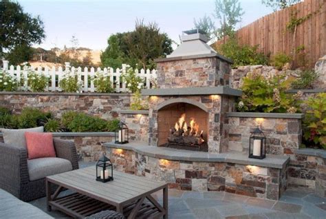 Gorgeous Outdoor Fireplaces And Patios Design Ideas For Your Backyard