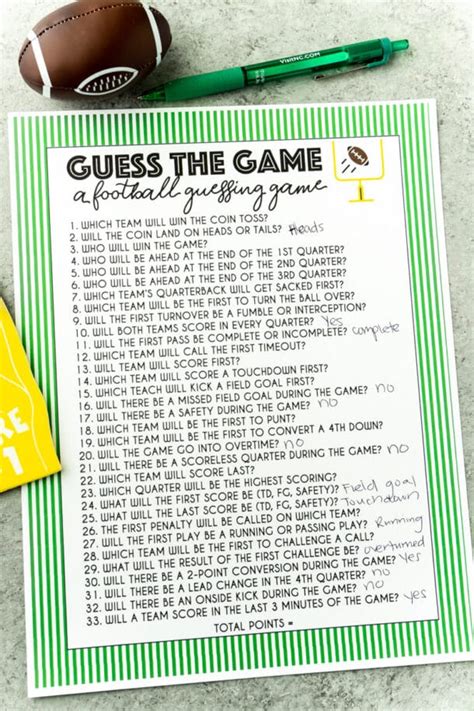 23 Best Super Bowl Party Games For Football Fans
