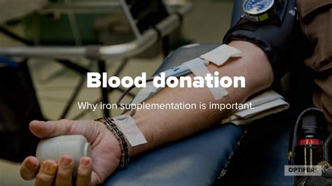 Blood Donation Why Iron Supplementation Matters Youtube