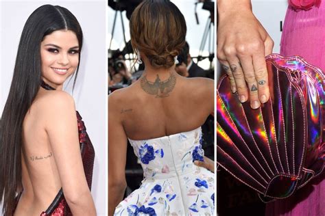 19 Celebrity Tattoo Ideas Teen Vogue