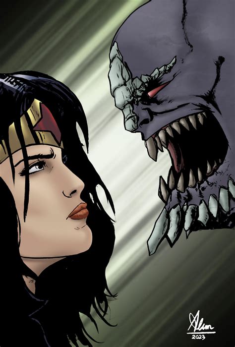 Wonder Woman Vs Doomsday By 4l4n17 On Deviantart