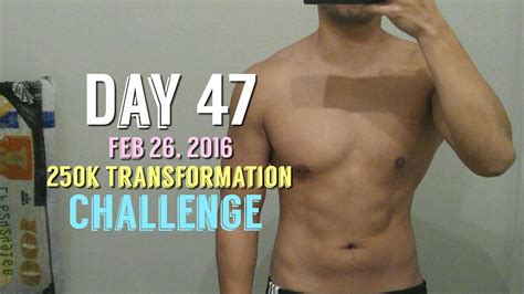 Body Transformation Day 47 250k Transformation Challenge Kinobody