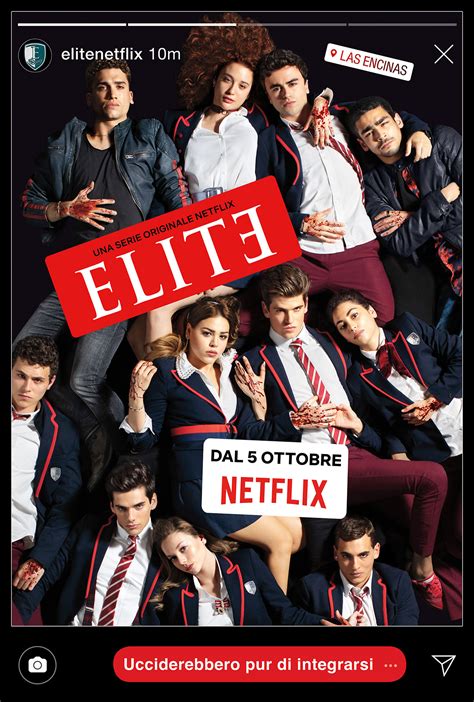 Élite Il Poster Della Serie Originale Netflix Mymoviesit