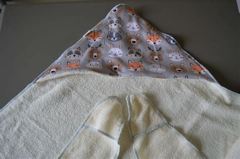 Free Hooded Baby Towel Pattern And Sewing Tutorial