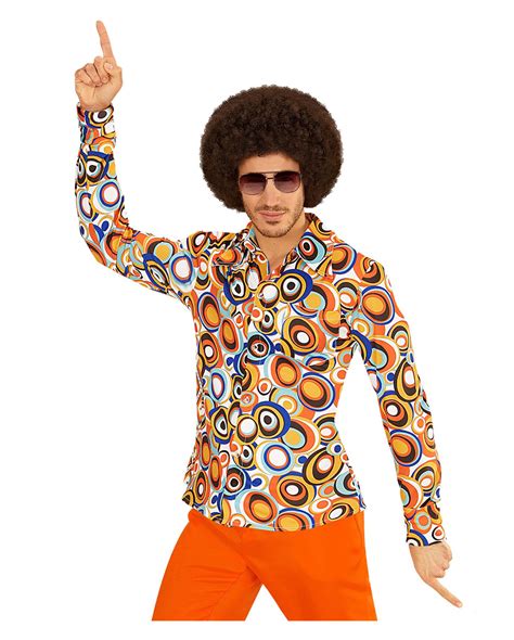 Fun Shack Hippie Costume For Men 60s 70s Groovy Disco Halloween