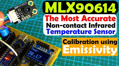 Mlx90614 Non Contact Infrared Temperature Sensor Using Arduino