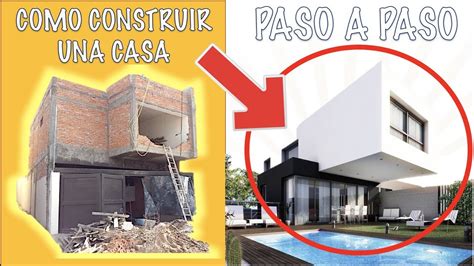 No es lo mismo un lavado de cara que remodelar una casa muy antigua, donde hay que cuando se decide reformar la vivienda es imperativo comparar tanto precios como propuestas. Como construir una casa PASO A PASO !! - YouTube