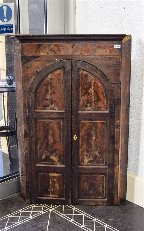 Maybe you would like to learn more about one of these? Sold Price: Large Distressed Dark Wood Corner Cabinet ...