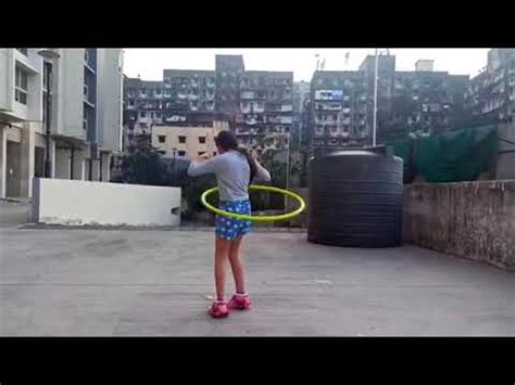 Aakriti Sharma Hula Hoop Practice YouTube