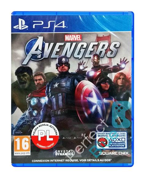 Gra Ps4 Marvel Avengers Perfect Blue Gry Konsole