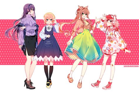 Casual Dokis Out On A Date