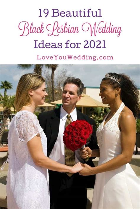Beautiful Black Lesbian Wedding Ideas For