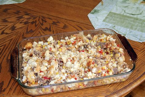 If sweet is what you are after a filling breakfast casserole made with eggs and leftover cornbread. Leftover Cornbread Recipes Breakfast / Stuffing, Cornbread ...