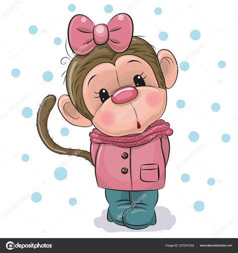 Cartoon Baby Girl Monkey Images
