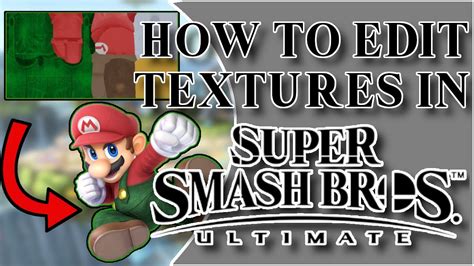 Texture Modding Guide Smash Ultimate Youtube