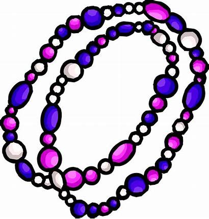 Necklace Beaded Purple Centerblog Clipart Bead Accessoires