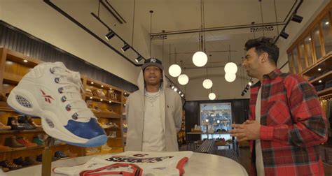 Allen Iverson Goes Sneaker Shopping With Joe La Puma Nice Kicks