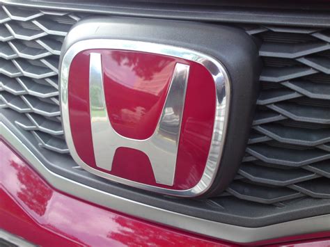 Your One Stop For Car Accessories Honda Red Emblem