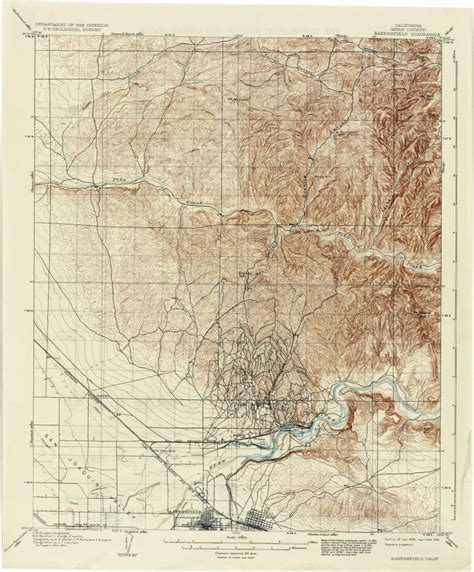 California Topographic Maps Perry Castañeda Map Collection Ut