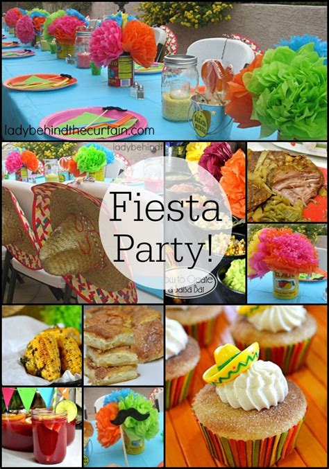 Fiesta Party Delicious Food And Fun Decorations Was The Theme Of This