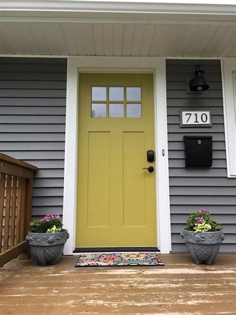 30 Stunning Painted Exterior Door Design Ideas Exterior Door Designs