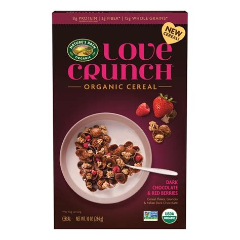 Nature S Path Love Crunch Dark Chocolate Red Berries Cereal Oz