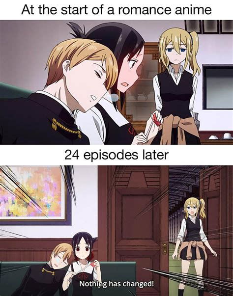 Romance Anime Be Like In 2020 Anime Memes Funny Anime Memes Anime