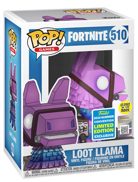 Funko Pop Games Fortnite 510 Loot Llama Funko 2019 San Diego Comic