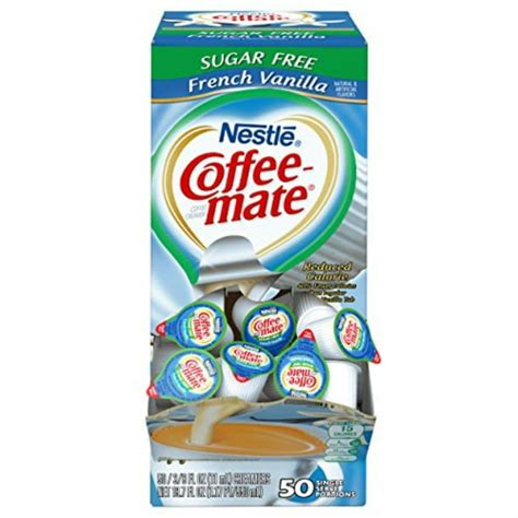 Nestle Coffee Mate Coffee Creamer Sugar Free French Vanilla Liquid